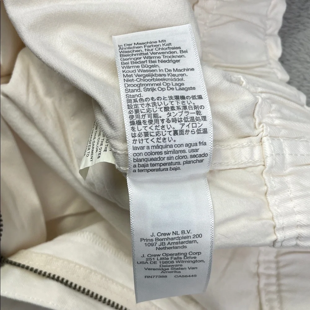NEW Madewell 33 High Waist White Cream‎ Paperbag Shorts